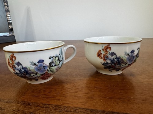 Bernardaud Limoges Teekanne/Kaffee weiß Porzellan Limoges Frankreich mit 7 Tassen - Bild 11 von 22