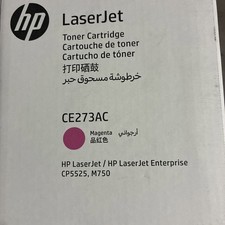HP 650A CE273AC Magenta Toner Cartridge Pristine Sealed Box For CP5525/M750