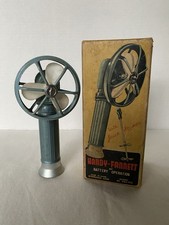 MCM Vintage 1950 s Handy Fanette Battery Powered Small Fan Kitsch No Mixer