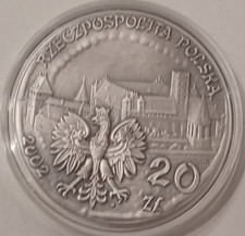 20 Zl Polen 2002 Marienburg Malbork bis 1457 Deutscher Orden Silber mit Keramik
