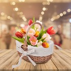  Blumenkörbe Blumenkorb Für Blumenmädchen Handgefertigter Hochzeitskorb
