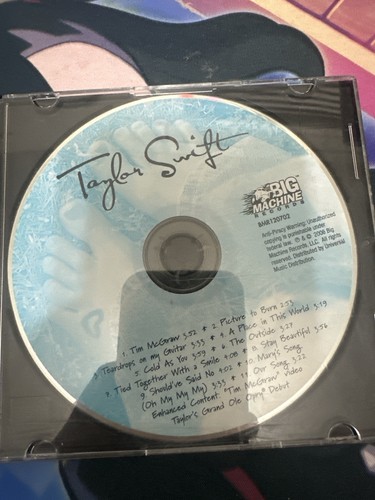 Taylor Swift Self-Titled Debut CD Big Machine 2006 – Disc Only May Skip - Imagen 2 de 5