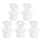 5 Pcs Flaschenstopfen Flaschenstöpsel Silikonstopper Wasserstopper