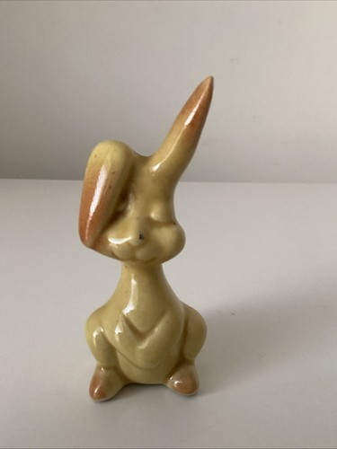 Ceramic Rabbit Bunny Figurines Ornament Vintage - Made in Italy - Picture 3 of 16