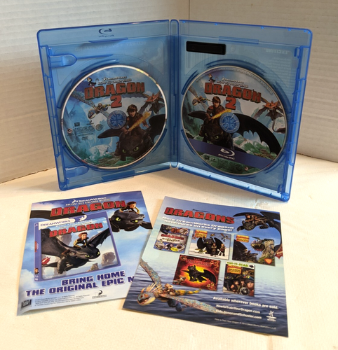How to Train Your Dragon 2 Blu-ray & DVD 2014 With Slipcover - Picture 4 of 5