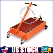 Low Profile Oil Drain Pan ,20 Gallon Oil Drain Pan Truck with 110V Electric Pump