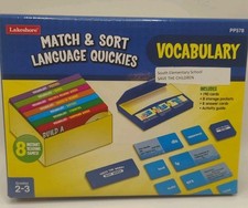 Lakeshore Vocabulary Match  Sort Language Quickies Grades 2-3