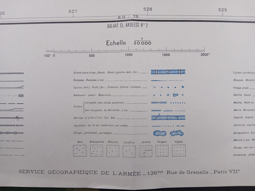 WW2 DOUBLE CAPTURED "PLAN DIRECTEUR" map of "PORTO-FARINA" (WRECKED AXIS TANKS) - Picture 12 of 17