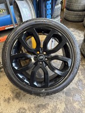RANGE ROVER EVOQUE 20" Narvik BLACK ALLOY WHEEL RIM OEM GENUINE X1 8J ET45