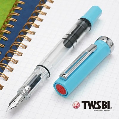 TWSBI, ECO, Fountain Pen, B, Stainless steel - ONE pen only