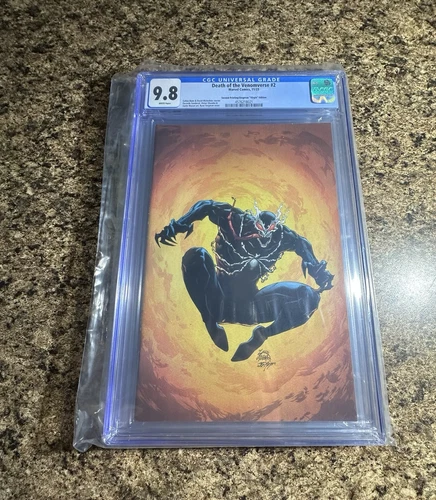 DEATH of VENOMVERSE #2 1:25 2nd print CGC 9.8 1st app KID VENOM