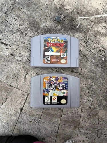 Nintendo & Konami Pokémon Stadium, Deadly Arts Nintendo 64 NTSC-U/C Games