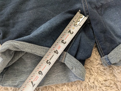 Tommy Bahama Girl Denim Shorts Size 12 Stretch Bermuda Pull-On Blue Jean Short - Picture 10 of 11