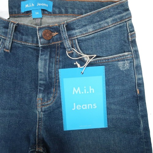 MiH Jeans Tomboy Jean Skinny Boyfriend Rogue Wash Jeans Size 24 NWT $259 - Picture 8 of 12