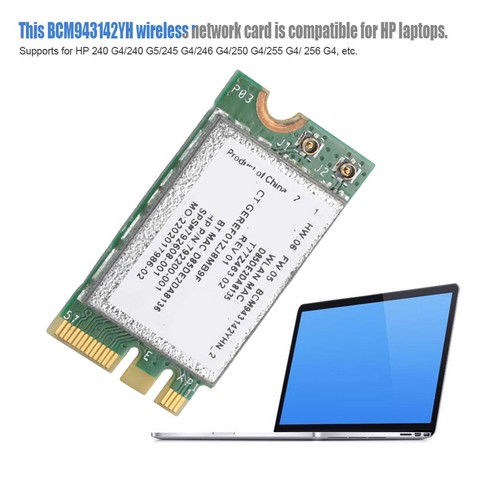 BCM943142YH Wireless Network Card 150Mbps NGFF M.2 Interface For 240 G4/24 CB - Afbeelding 8 van 10