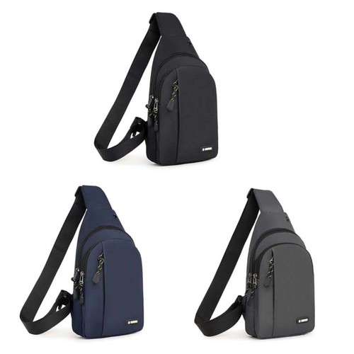 Waterproof Men Crossbody Bag Phone Pouch Running Phone Bag Climbing Camping - Picture 3 of 15