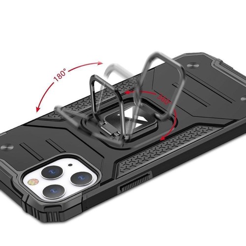 Wozinsky Ring Armor etui iPhone 14 Pro pancerny pokrowiec uchwyt magnetyczny rin - Zdjęcie 5 z 9