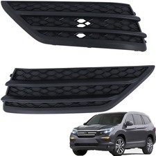 Fog Lights Cover Left and Right Side Replacement for Pilot 2016-2018