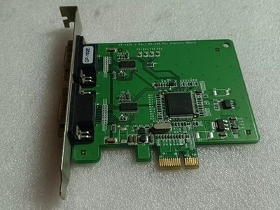 1Pcs Used MOXA CP-102E PCIE RS232 serial port card