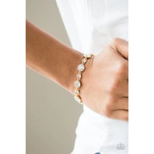 Paparazzi  Starstruck Sparkle - Gold Bracelet