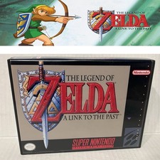 Super Nintendo Legend of Zelda A Link to the Past Custom Hard Case SNES