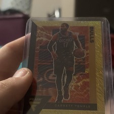 Panini 2020-21 Flux Garrett Temple Chicago Bulls #30 Prizm Parallel /10