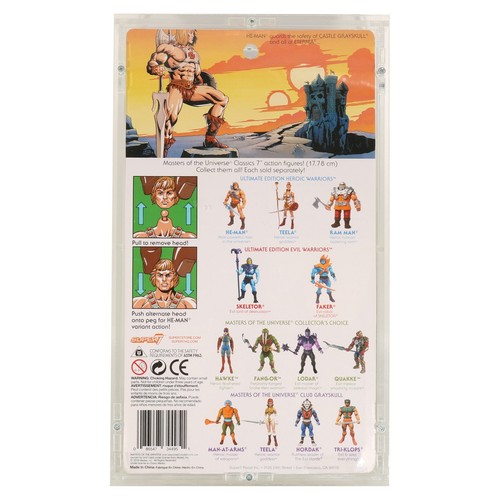 Ultimate He-Man incl. estuche acrílico - sin usar, en caja - MOTU Classics / Masters of the Universe - Imagen 2 de 2