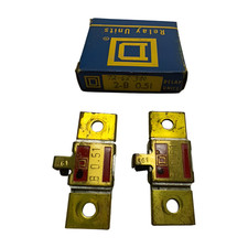 (Box of 2) Square D B0.51 Overload Relay Thermal Heater Element *Free Shipping*