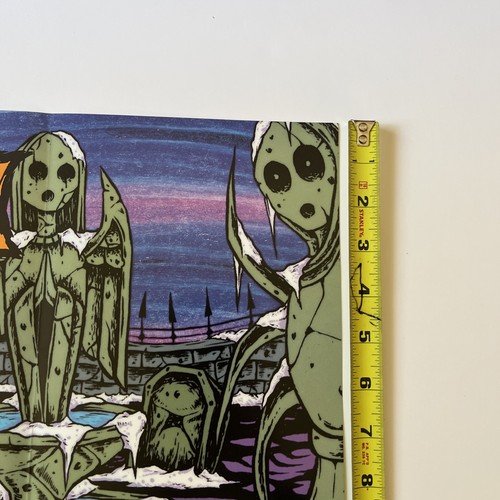 OG AFI Art of Drowning 2000 vintage 13x19 promo tour poster Y2K Pink Nitro Havok - Picture 3 of 12