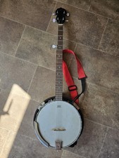 Countryman 5 String Guitar Banjo Banjitar β Remo Weatherking β Used