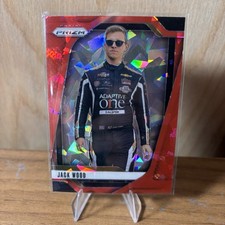 2025 Panini Prizm Racing NASCAR RED ICE PRIZM - #53 JACK WOOD