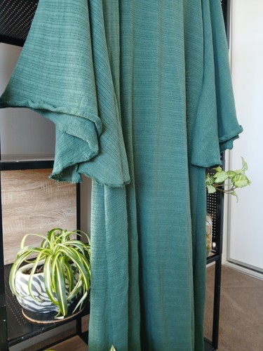 Tree Of Life Made In Nepal Nala Maxi Knit Dress sz L (12-14), Wide Bell Sleeves - Picture 6 of 20