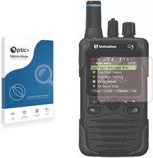 Optic Nano Glass Screen Protector Compatible with Unication G5 Dual Band Pager