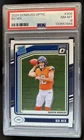 2024 Panini Donruss Optic Bo Nix Rated Rookie #209 Broncos PSA 8