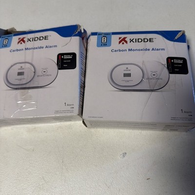 2 Kidde Battery Powered Portable 85dB Travel Safety Carbon Monoxide Detector COB