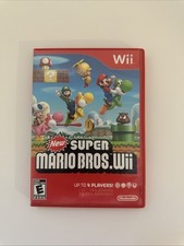 New Super Mario Bros. Wii (Nintendo Wii, 2009) Tested Working W/ Manual