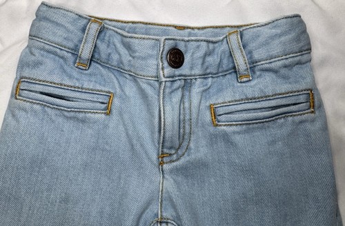 Bonpoint Bestie Flare Pants | Light Denim | Girls | 6a - Picture 7 of 12