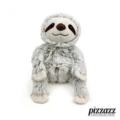 WARMIES Microwaveable Small Soft Toy Hot/Cold Lavender Scented Wheat Plush Sloth