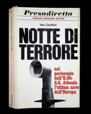Nacht des Terrors Buch Max Caulfield Transatlantische Tragödie Athenia 1. Auflage