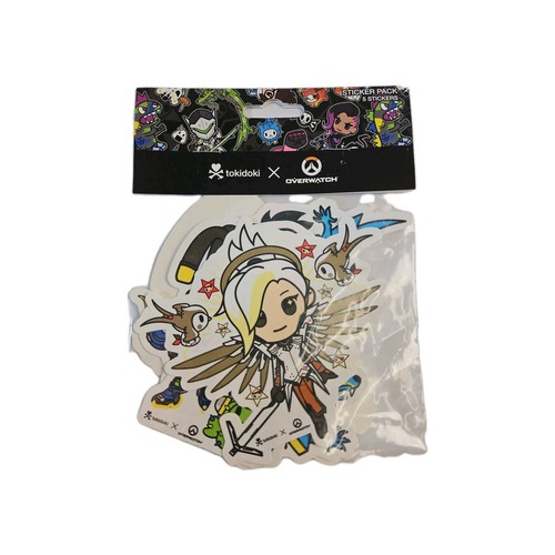 Tokidoki x Overwatch Heroes Sticker 5 Stück SDCC 2018 (E2) - Bild 1 von 5