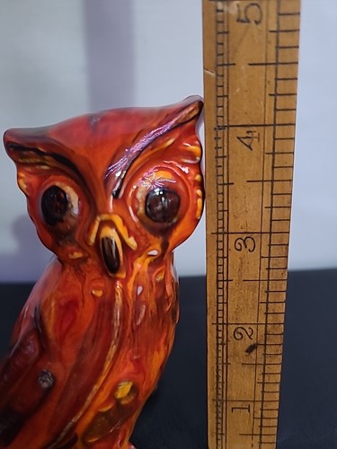 Rare Anita Harris pottery animal Owl Signed In Gold - Picture 10 of 17