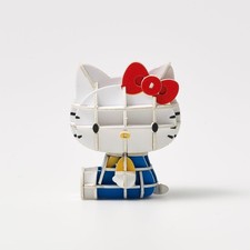 3D Paper Puzzle Characters Hello Kitty Product Height 48mm 3D Art Made in Japan