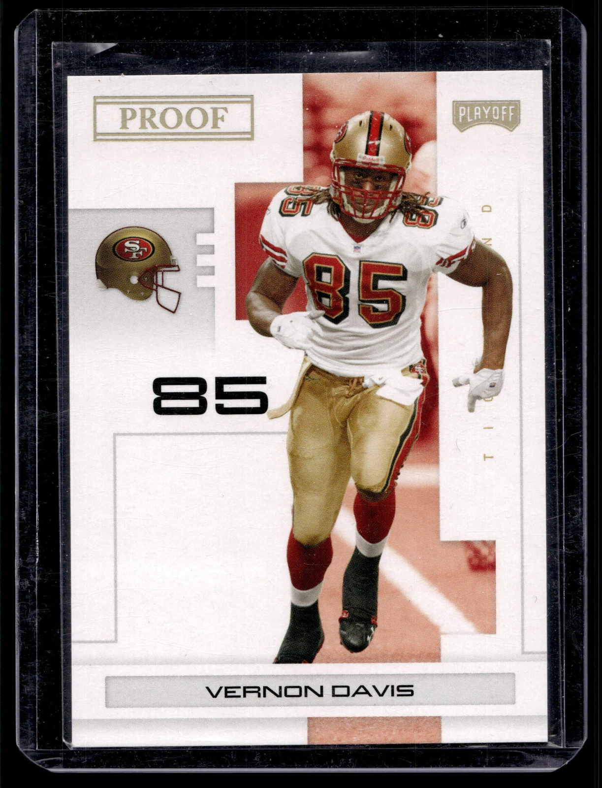 Vernon Davis trading card