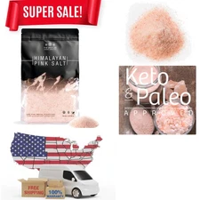 Pure Extra Fine 2 lb Himalayan Pink Salt - Perfect for Cooking & Health