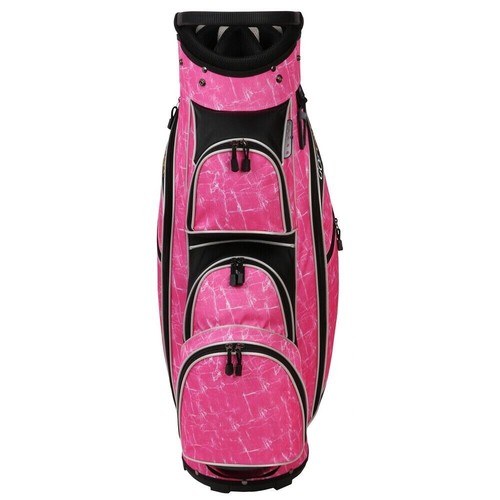 Golf Girl Ladies 14 Way Cart Bag - Pink - Picture 3 of 4