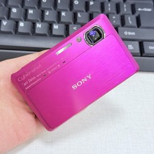 Sony Cyber shot DSC-TX9 12.2MP 4x Compact Digital Camera Red F/S English Rose