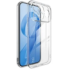 For Xiaomi Poco F8 Ultra, IMAK Crystal Clear Soft Rubber Slim Back Cover Case