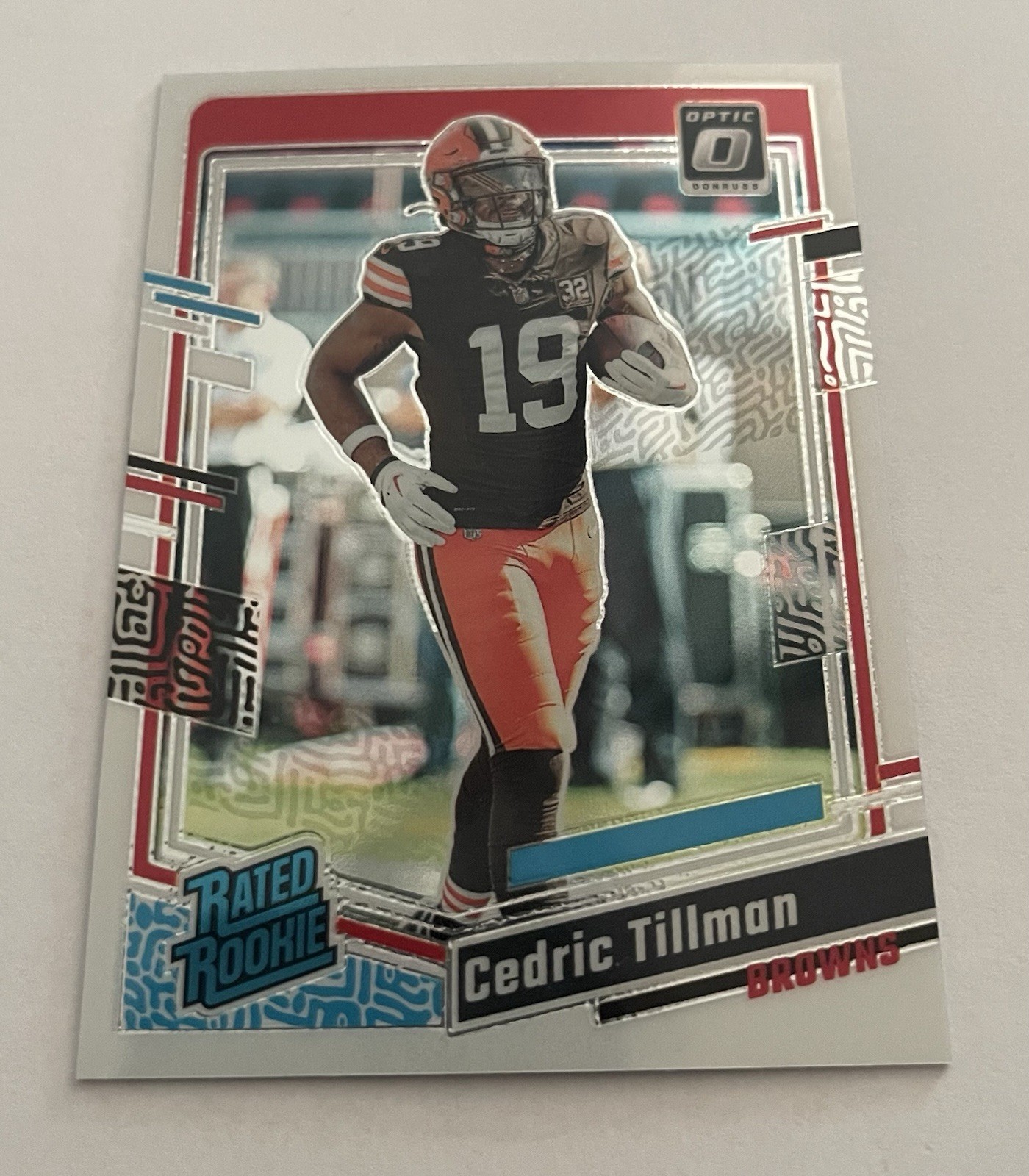 2023 Panini Donruss Optic - Rated Rookie Cedric Tillman #224 (RC)