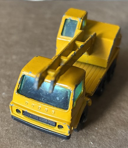 1960’s Vintage Matchbox Car No 63 Dodge Crane Truck & No 30 8 Wheel Crane - Picture 3 of 21