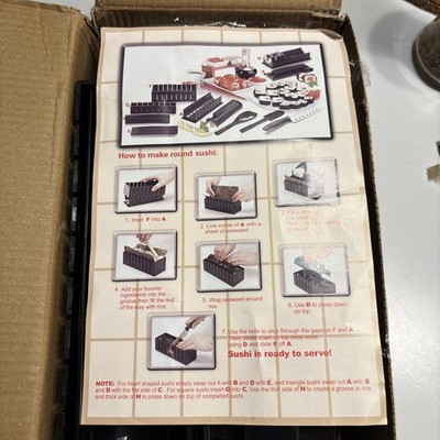 Sushi Maker Kit Set für Anfänger DIY Sushi Making zum Selber Machen Neu